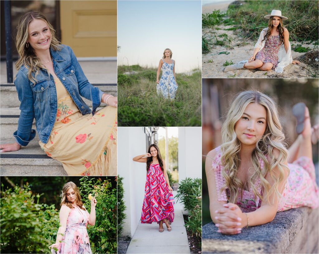 The Floral Dress in senior photos- where to buy and how to style