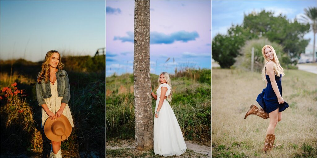 What to wear for senior pics in a field- in fall and spring