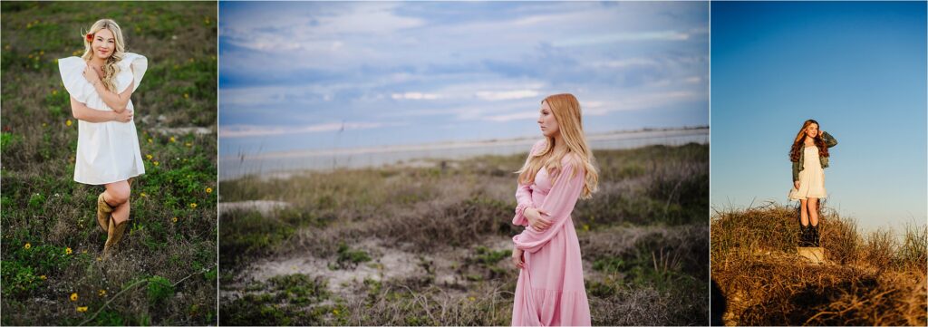 What to wear for senior pics in a field- in fall and spring